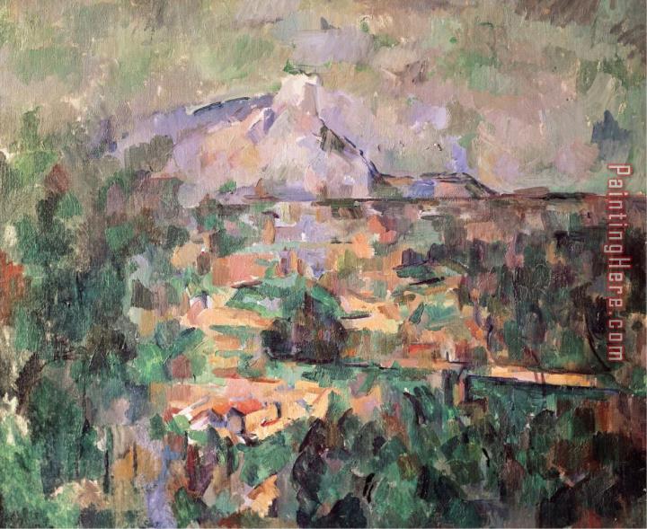 Paul Cezanne Montagne Sainte Victoire From Lauves 1904 06